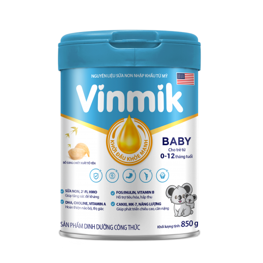 Sữa Vinmik BABY 850g